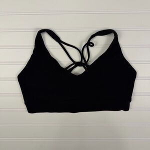 Athleta Black Strappy Women's sports bra